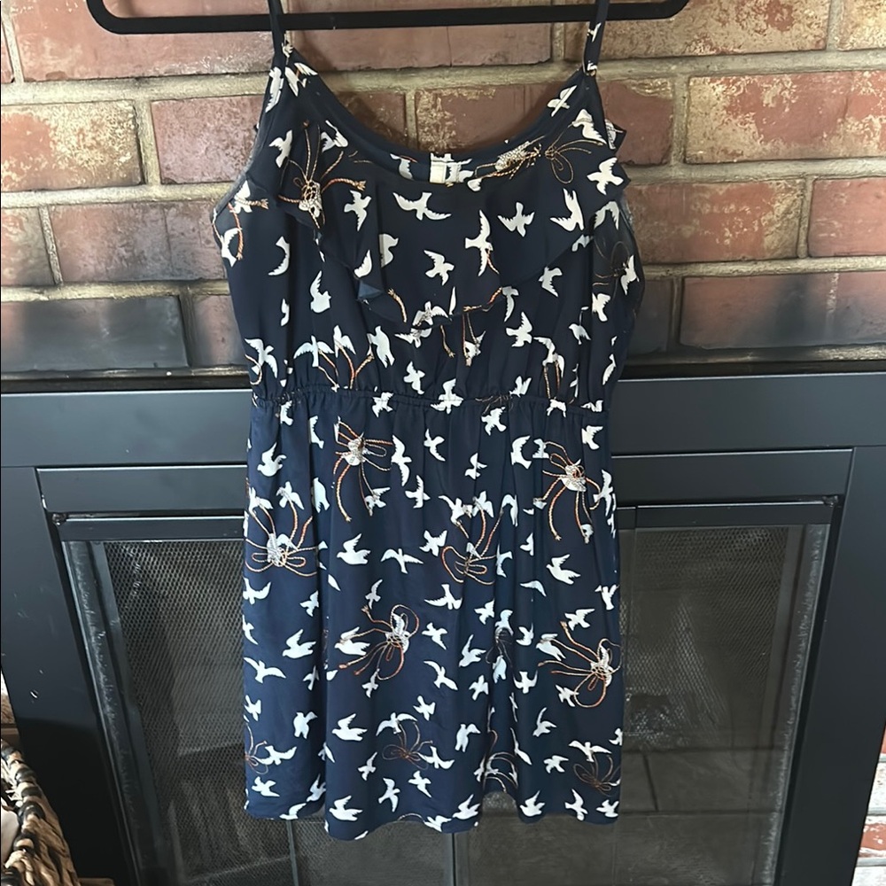 Closet Blue Spaghetti Strap Sundress Mini